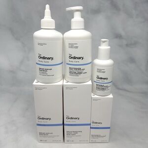 NEW The Ordinary 3 Piece Full Size Skincare Body Care Set Bundle